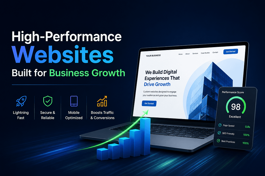 Home High-Performance Websites Built for Business Growth