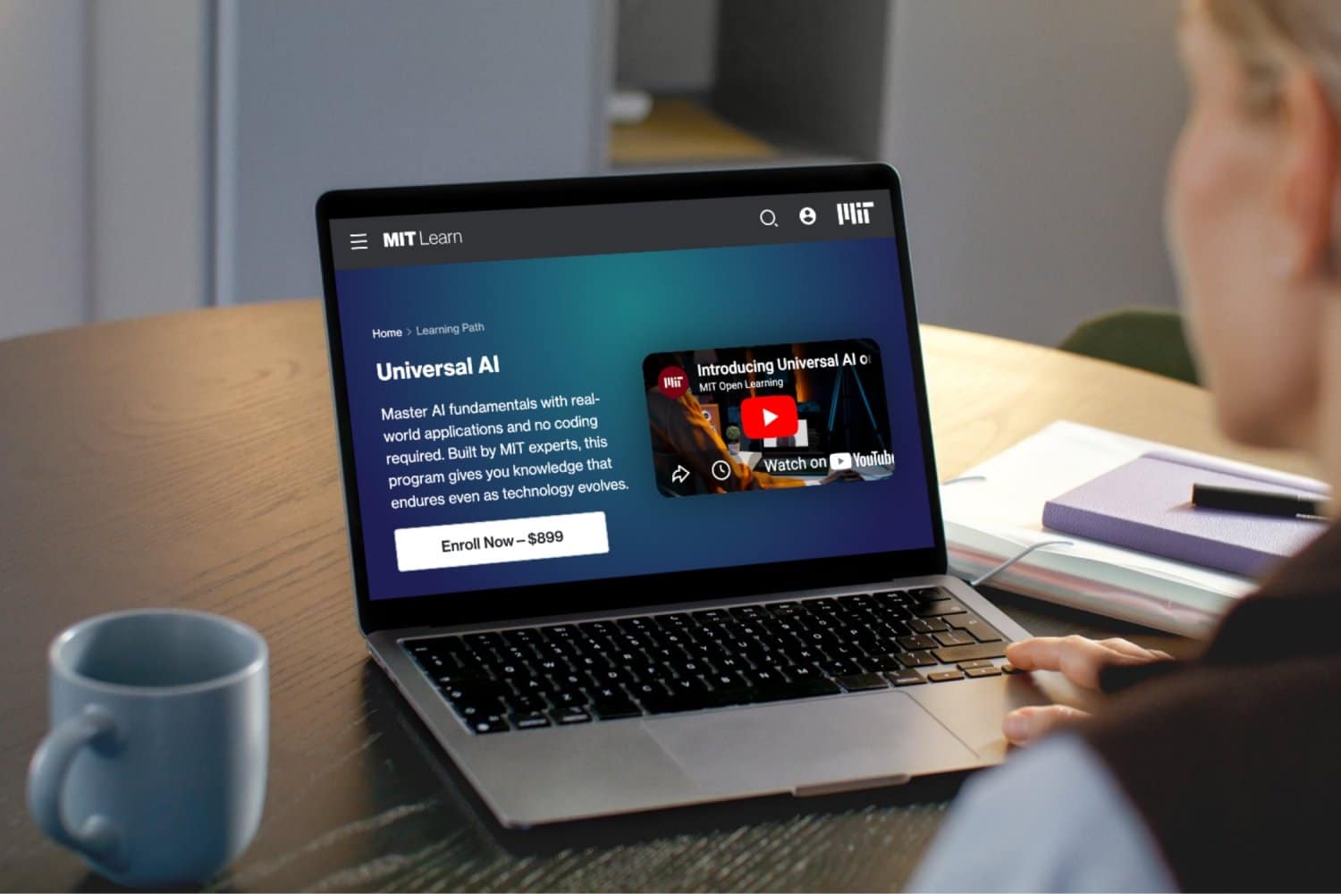 Universal AI is “a pathway to AI fluency that’s accessible and approachable to anyone, anywhere” Universal AI is “a pathway to AI fluency that’s accessible and approachable to anyone, anywhere”